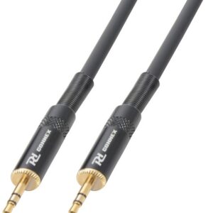 Cabo Jack 3.5mm Stereo Macho - Jack 3.5mm Stereo Macho (6 mts) - POWER DYNAMICS CONNEX CX88-6