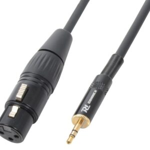 Cabo Canon Femea - Jack 3,5mm Macho St?reo (50cm) - Power Dynamics CONNEX