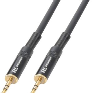 Cabo Jack 3,5mm Macho Stereo - Jack 3,5mm Macho Stereo (3 mts) - Power Dynamics Connex