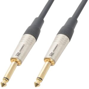Cabo Jack 6,3mm Macho Mono - Jack 6,3mm Macho Mono (6 mts) - Power Dynamics CONNEX CX116-6