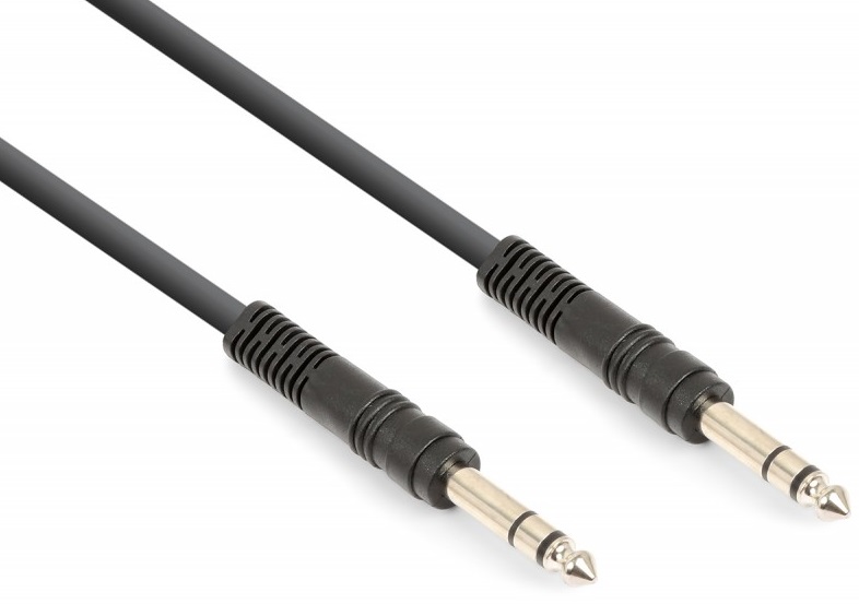 Cabo Jack 6,35mm Macho Stereo - Jack 6,35mm Macho Stereo (3 mts) - VONYX