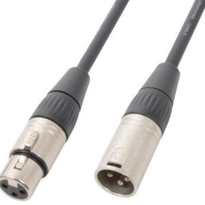 Cabo DMX Canon Macho - Canon Fêmea (3 mts) - POWER DYNAMICS CONNEX