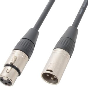 Cabo DMX Canon Macho - Canon F?mea (6 mts) - Power Dynamics CONNEX