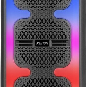 Coluna Port?til Bluetooth 2x 4 120W USB/microSD c/ Efeitos LED e Microfone (TRACK310) - FENTON