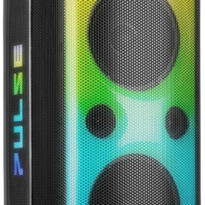 Coluna Amplificada LED 2x 8 320W BLUETOOTH/USB/SD/FM + Microfone/Comando (PULSE160) - FENTON