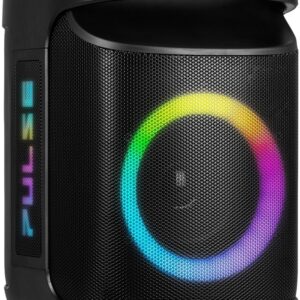 Coluna Amplificada Portátil LED 6,5 140W BLUETOOTH/USB/SD/FM + Microfone/Comando (PULSE65) - FENTON