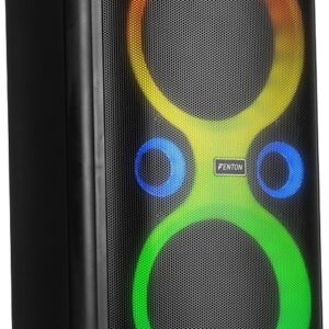 Coluna Amplificada Portátil LED 2x 8 240W BLUETOOTH/USB/SD + Microfone/Comando (CORE160) - FENTON