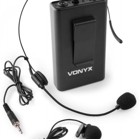 Microfone de Cabeça/Lapela UHF 863.100MHz (BP10) p/ Serie VONYX
