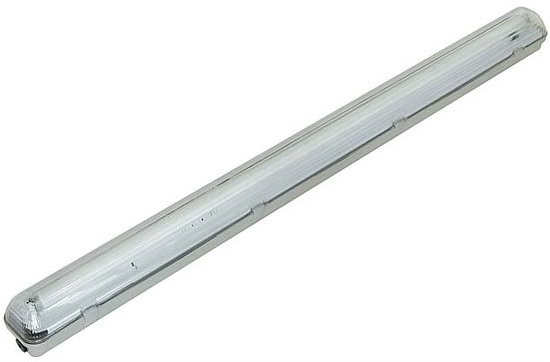 Armadura Estanque p/ Lampada Tubular LED T8 1,50 mts