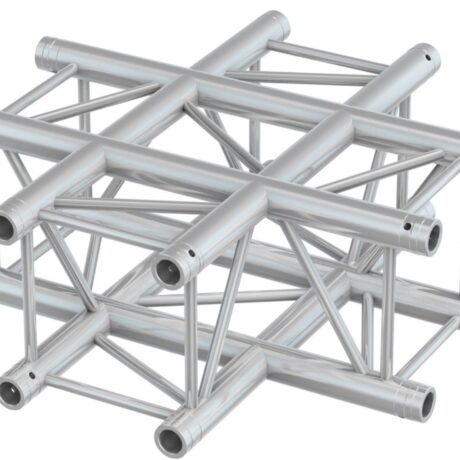 Truss Profissional Junção T de 4 Vias Cruzado (P30-T35) - BeamZ