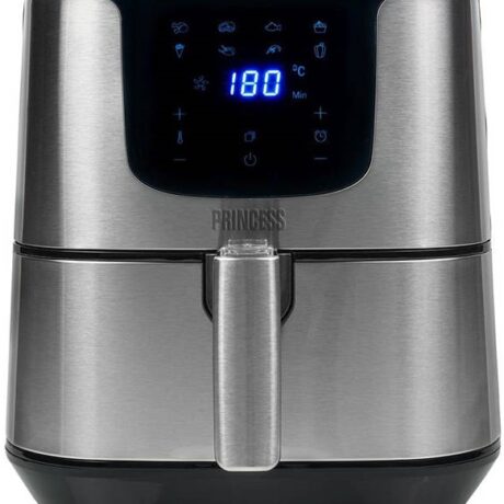 Fritadeira Air Fryer Deluxe XXL 5.5L 1700W (Prateado) - PRINCESS