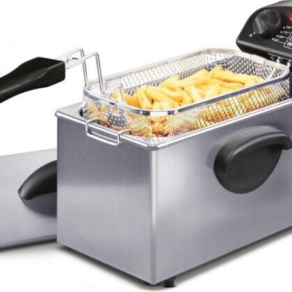 Fritadeira Castel Familiar 2000W 3L (Inox) - PRINCESS