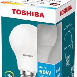 Lâmpada LED Essential Prime A60 E27 8W 6500K 850Lm - TOSHIBA