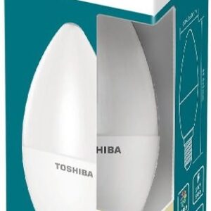 Lâmpada LED Essential Prime C37 E14 4,7W 4000K 500Lm - TOSHIBA