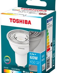 L?mpada LED Essential Prime GU10 5,5W 36D 6500K 500Lm - TOSHIBA