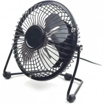 Ventoinha de Mesa Gembird 4" Stay Cool Usb - Preta
