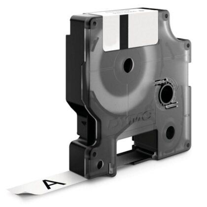 Fita Original Preto Sobre Branco (5,5 mts/1,9cm) - DYMO