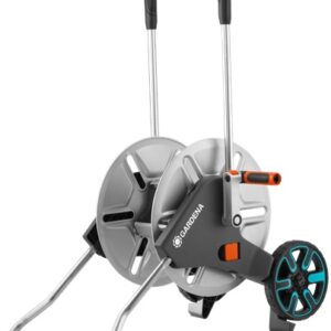 Carro Porta Mangueira Trolley AquaRoll M Metal - GARDENA