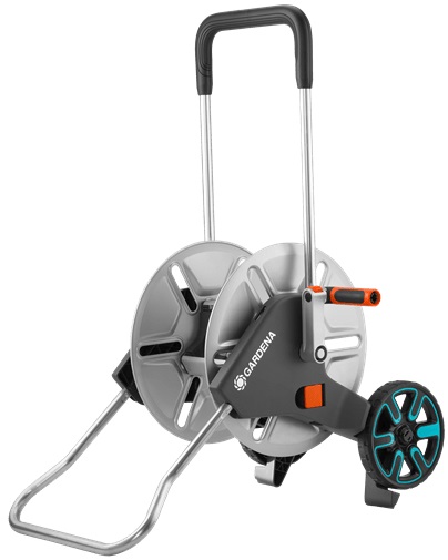 Carro Porta Mangueira Trolley AquaRoll M Metal - GARDENA