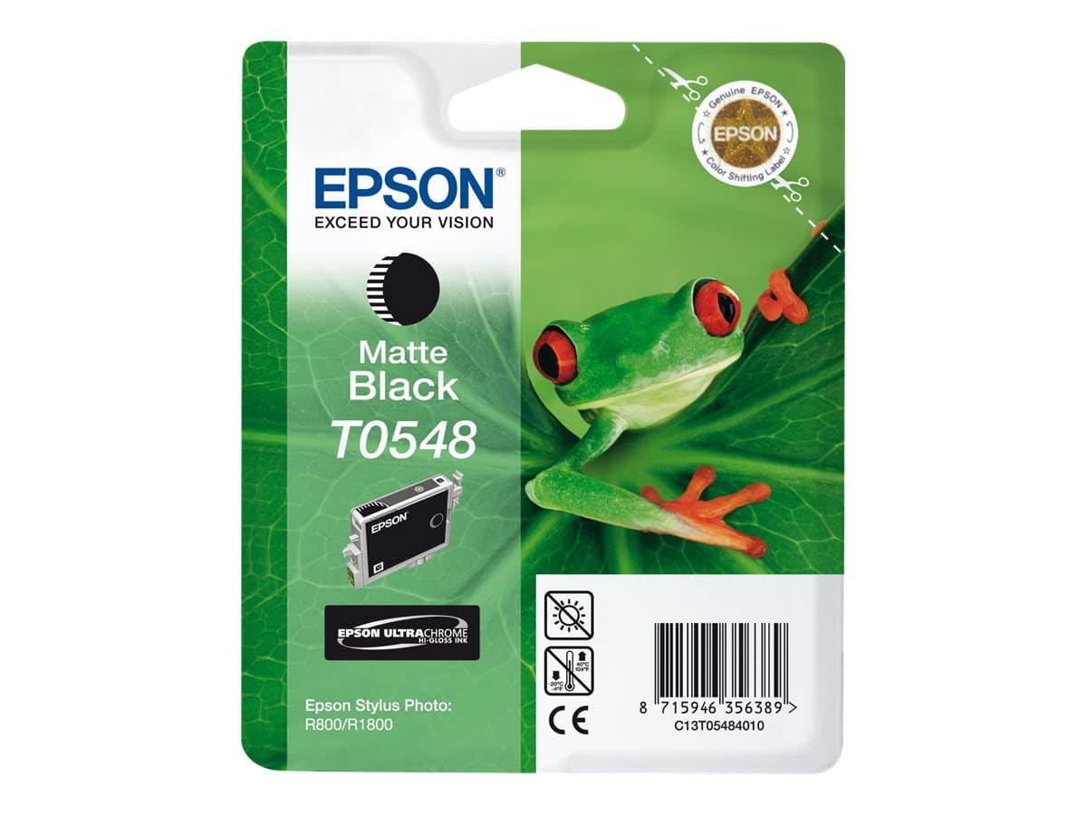 Tinteiro Original Epson T0548 Preto Mate