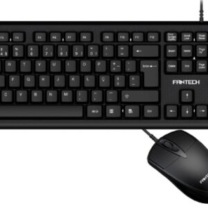 Pack Rato e Teclado PT Business KM601 (Preto) - FANTECH