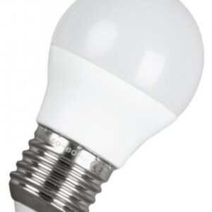 Lampada LED Opalina 220V E27 6W Branco F. 6000K 510Lm