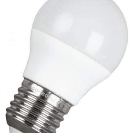 Lampada LED Opalina 220V E27 6W Branco F. 6000K 510Lm