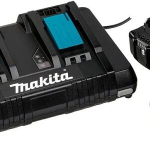 Kit Carregador c/ 2 Baterias 18V 5Ah (BL1850B + DC18RD) - MAKITA