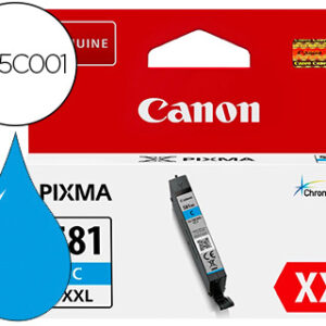 Tinteiro 581 Xxl Ts9550 / Ts705 (Ciano) - CANON