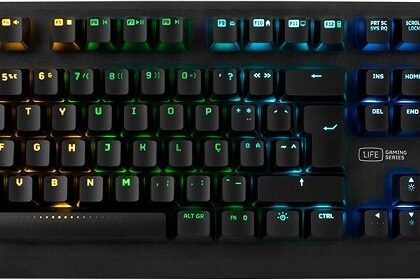 Teclado Mecânico Mekan RGB X Red PT - 1LIFE