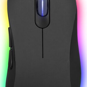 Rato Óptico Bolt 6400DPI RGB Preto - 1LIFE