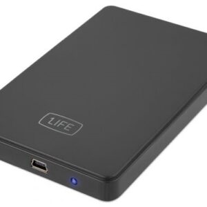 Caixa Disco Rigido 2,5 2 HDD/SATA USB 2.0 - 1LIFE