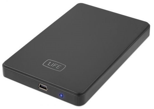 Caixa Disco Rigido 2,5 2 HDD/SATA USB 2.0 - 1LIFE