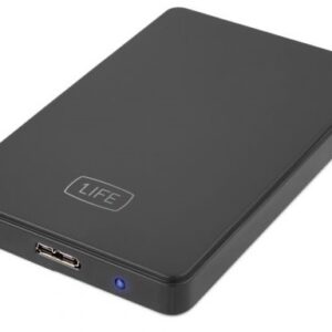 Caixa Disco 2.5 3 HDD/SATA USB 3.0 - 1LIFE