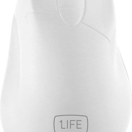 Rato Óptico m:cleanmouse Silicone 1000DPI (Branco) - 1LIFE