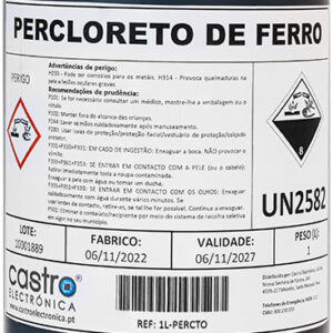 Percloreto de Ferro Ácido Liquido FeCl3 (1L)
