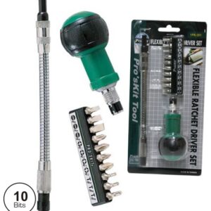 Chave Multifunções Flexível c/ 10 Bits - Proskit