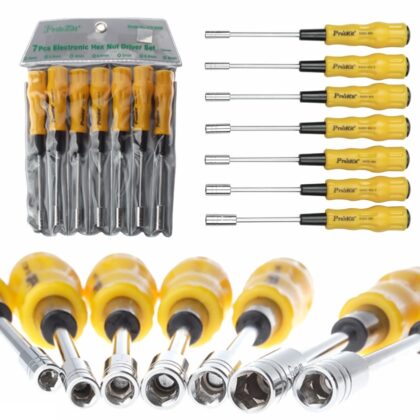 Kit 7 Chaves Sextavadas Interiores (Blister) - Proskit