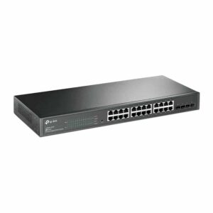 Switch TP-Link em Rack SG2210Mp 24Portas Gigabit POE+ 4Portas SFP