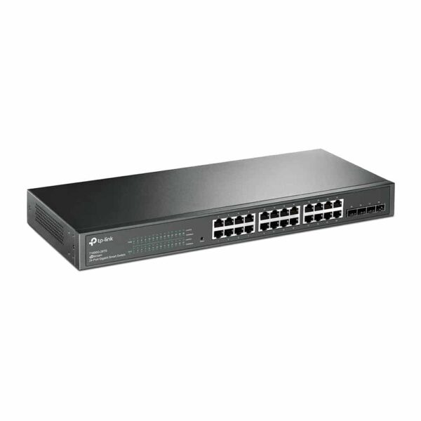 Switch TP-Link em Rack SG2210Mp 24Portas Gigabit POE+ 4Portas SFP