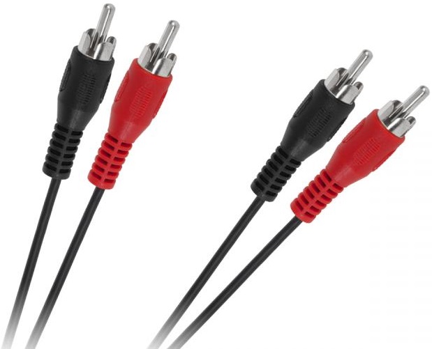 Cabo 2 RCA Macho - 2 RCA Macho (1,8 mts)