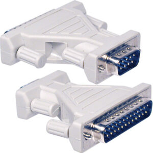 Ficha Adaptadora DB25 Macho - DB9 Macho
