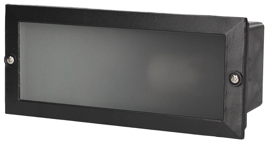 Projector Muro Befale E27 IP54 p/ Encastrar (Preto) - GSC