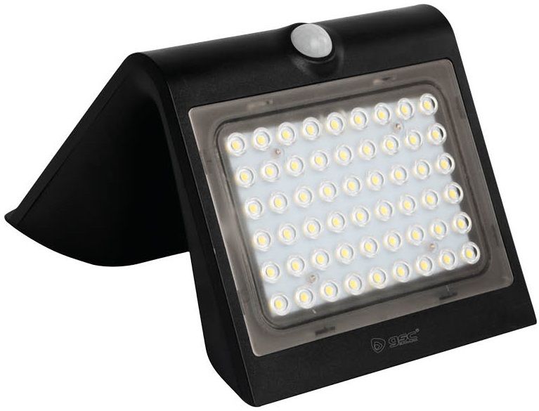Lâmpada Solar LED Exterior 4W 500Lm 4000K c/ Painel Solar e Sensor de Movimento - GSC
