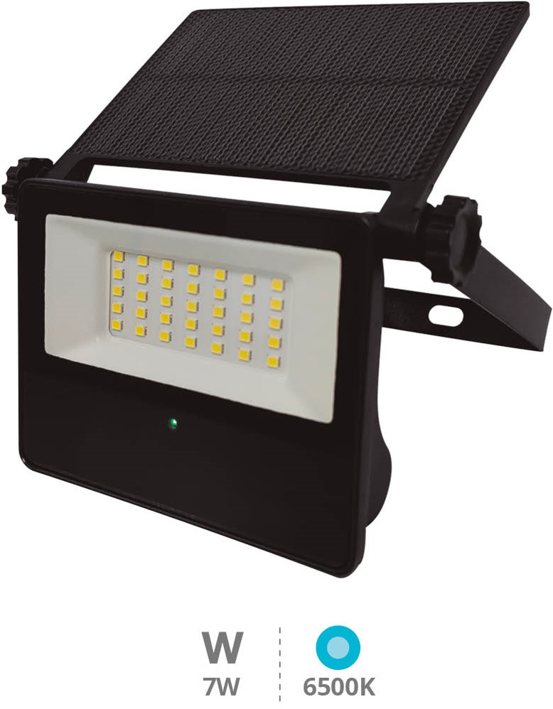 Projetor LED Solar Kumira 7W 6500K 860Lm (IP65) c/ Sensor - GSC