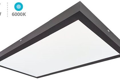 Painel de LED Superficie (90 x 30cm) 36W 6000K 3600Lm (Preto) - GSC