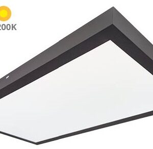 Painel de LED Superficie (120 x 30cm) 40W 4200K 4000Lm (Preto) - GSC