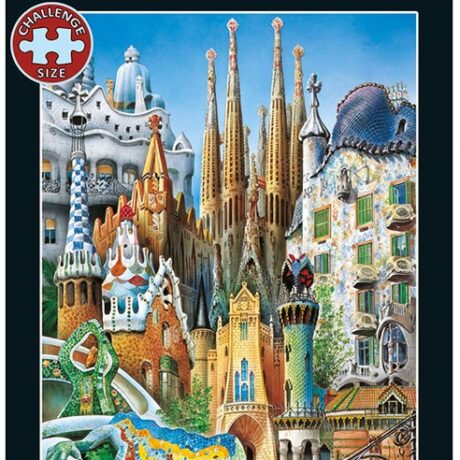 Puzzle Miniature 1000 Gaudí - EDUCA