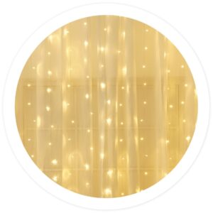 Cortina 200 LEDs Decora??o Natal Branco Q. 3000K (5 x 1 mts) - GSC