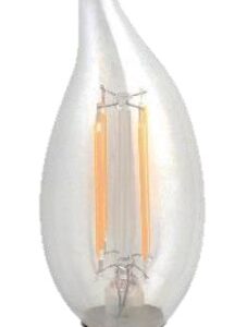 Lampada LED E14 Filamento 220V 6W Branco F. 6000K 540Lm
